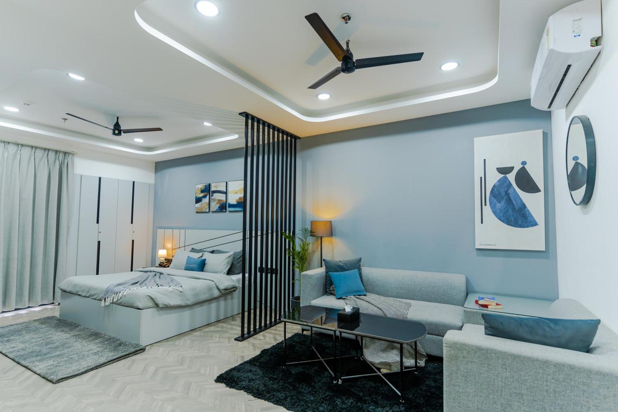 Bedchambers Luxury Apartment Near Golf Course Road Gurgáon Exteriér fotografie