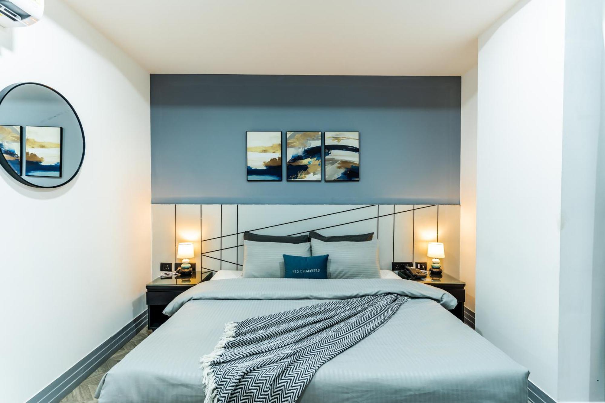 Bedchambers Luxury Apartment Near Golf Course Road Gurgáon Exteriér fotografie
