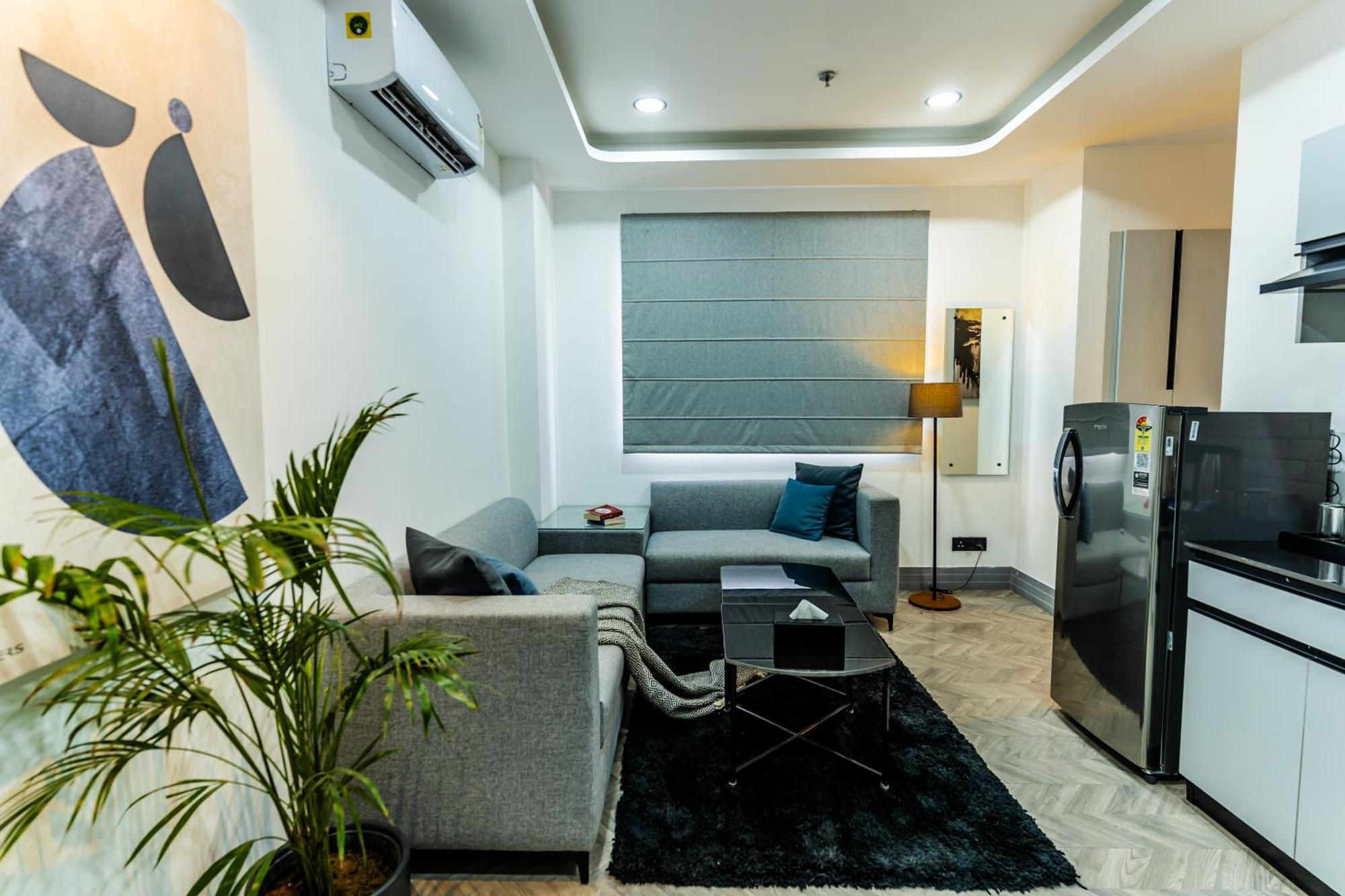 Bedchambers Luxury Apartment Near Golf Course Road Gurgáon Exteriér fotografie